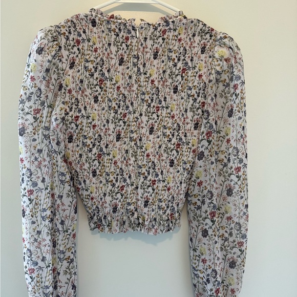 Wilfred floral ribbed blouse - Picture 2 of 3